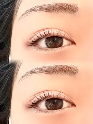 マツエク・マツパ eye・nail salon fixlash 江坂店所属・大山 紗夏のマツエク・マツパデザイン