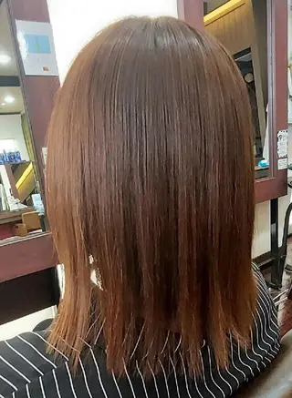 ミディアム 山田 一輝のヘアスタイル