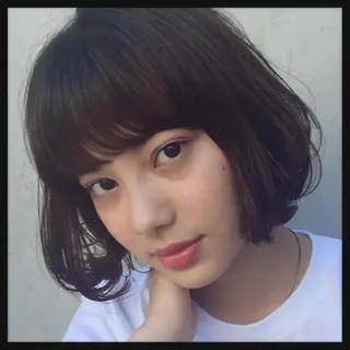 ミディアム カラー パーマ ヘアアレンジ メンズ キッズ ネイル マツエク・マツパ ☃️髪質改善🉐割✨ ❄️“ever”❄️のヘアスタイル