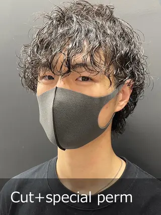 パーマ 福田 真大のヘアスタイル