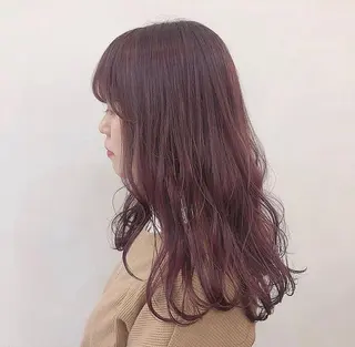 セミロング beauty   beast 西新店のヘアスタイル