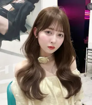 ロング Hair salon BOB所属・🎀︎maho/暖色 /レイヤーカット‎のヘアスタイル