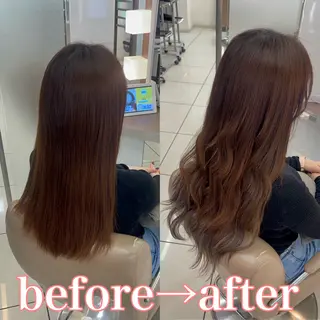 羽エクステ/シール エクステ/横浜駅5分のヘアスタイル