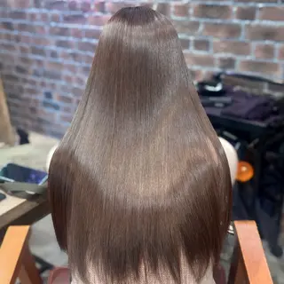 ロング パーマ 艶カラー🫧 猿渡 響のヘアスタイル