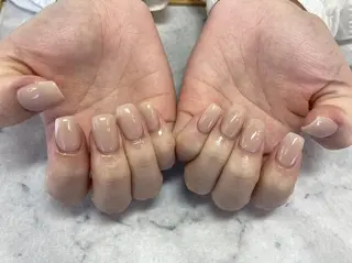 ネイル ネイルリボン 受付スタッフのネイルデザイン