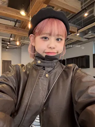 カラー 🎀RAMU🎀 暖色・似合わせカラーのヘアスタイル