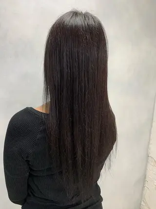 ロング u n aのヘアスタイル