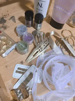 セミロング ヘアアレンジ 韓国hair ·͜· watanabeのヘアスタイル