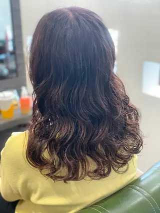 セミロング パーマ 似合わせ提案 将真のヘアスタイル