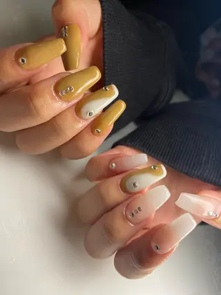 ロング ネイル nail salon azuのネイルデザイン