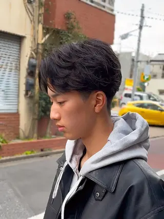 ショート パーマ メンズ 楽で簡単に決まる メンズヘア💥曽我尾のヘアスタイル