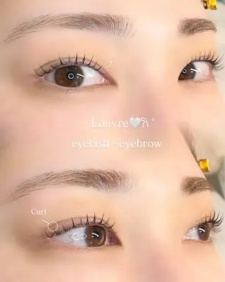 マツエク・マツパ Louvre Eye list/FUKAのマツエク・マツパデザイン