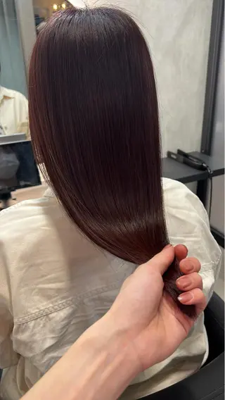 ロング ブリーチ/ウルフ ハッシュカット/石山のヘアスタイル