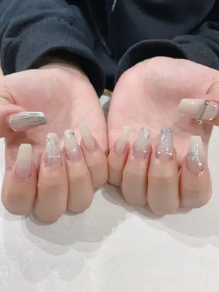 ミディアム JNA認定講師🌸 RIEのネイルデザイン