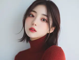 カラー 束感まつぱ🥑🤍 NATUKI🤍のマツエク・マツパデザイン