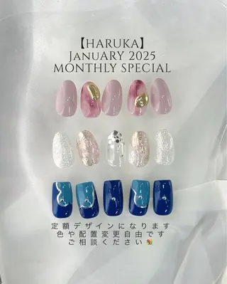 ネイル HARUKA ネイリスト福岡/薬院のネイルデザイン