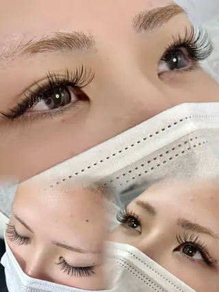 マツエク・マツパ クレアディア姫路駅前店所属・髙濵 愛佳のマツエク・マツパデザイン