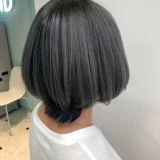 ショート YUZA grow HAIR 札幌所属・韓国ヘア指名率 No. 1小堀京介のヘアスタイル