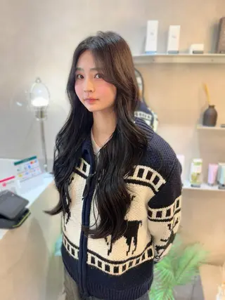 ロング カラー Tink 天神店所属・今村賢治/メンズ/ レイヤー✨艶カラーのヘアスタイル