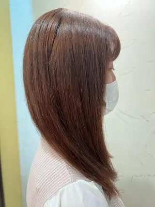 ロング カラー e.ll grande タナベのヘアスタイル