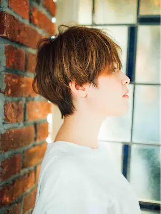 ショート 山本 夏未のヘアスタイル