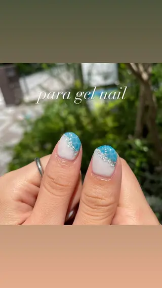 ネイル 淡色ネイル 🎀moeのネイルデザイン