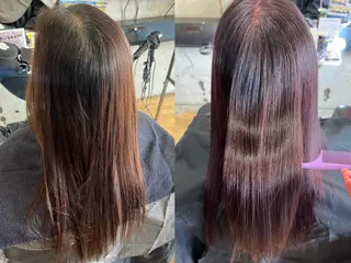 ロング カラー 只野 真衣のヘアスタイル