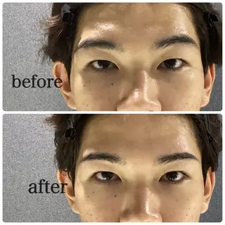 アイブロウ メンズ専用アイブロウサロンCREA所属・Fukunaga emiの眉毛・アイブロウイメージ