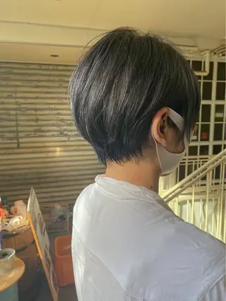 ショート 金田 颯太のヘアスタイル