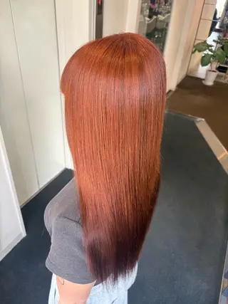 ロング カラー yunosuke/艶 カラーw-salonのヘアスタイル