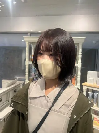 ショート ミカ/名駅/レイヤー /ブリーチなしカラーのヘアスタイル