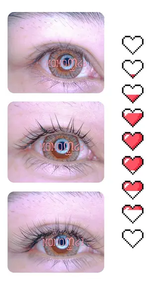 マツエク・マツパ モテデザインのプロ モモ🍑のマツエク・マツパデザイン