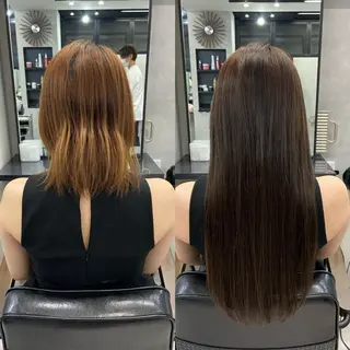 ロング カラー ヘアアレンジ ar+ ❤︎ maiのヘアスタイル