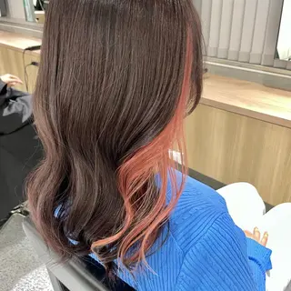 ロング カラー GO TODAY SHARE SALON 原宿本店所属・ブリーチ/ハイトーン 艶カラー/ユリナのヘアスタイル