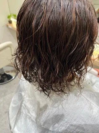 ミディアム ♡田口 結彩♡のヘアスタイル