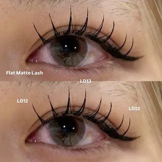 マツエク・マツパ 冬っぽカラー/ マツエク/ゆきなのマツエク・マツパデザイン