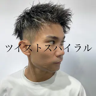 ショート パーマ メンズ 💈メンズパーマ💈 ナカザワ リョウのヘアスタイル