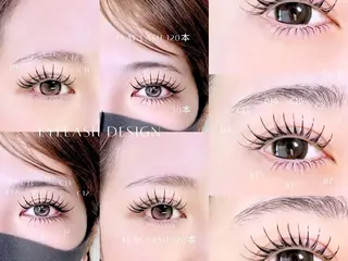 マツエク・マツパ SeneL modelのマツエク・マツパデザイン