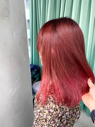 ミディアム カラー 立川/シールエクステ /みづきのヘアスタイル