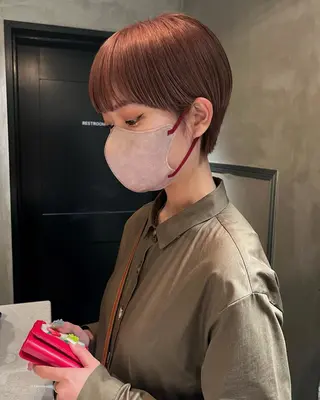 ショート カラー アンニュイヘア🪽 ayumiのヘアスタイル