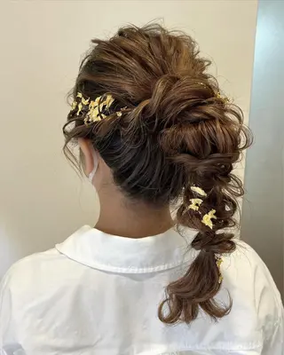 ロング サソウ ユリエ🥥のヘアスタイル