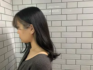 ミディアム カラー 💎艶髪💎縮毛矯正 /髪質改善/ひかるのヘアスタイル