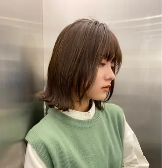 ショート レイヤーと顔まわり 大好き❣️関口拓馬のヘアスタイル