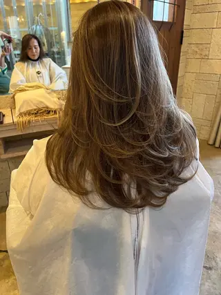 セミロング 小塚 和眞のヘアスタイル