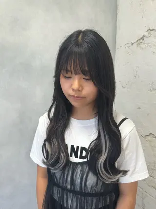 セミロング LUNTY NAMBA所属・🌶推しカラー RINA🌶´-のヘアスタイル