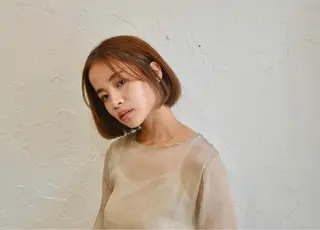 ショート カラー Bob &髪質改善 NEMOTOのヘアスタイル