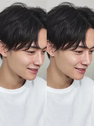 ショート パーマ メンズ ✂️メンズ職人 / 宮澤 蓮のヘアスタイル