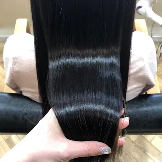 ロング 艶カラー/韓国顔周り 🎀mamiのヘアスタイル