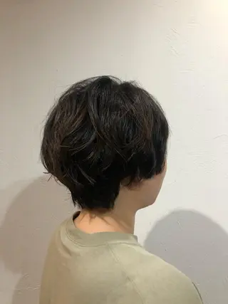 ショート アンディアーモカリーノ所属・かわい りなのヘアスタイル