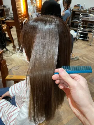 セミロング stylist YUTOのヘアスタイル